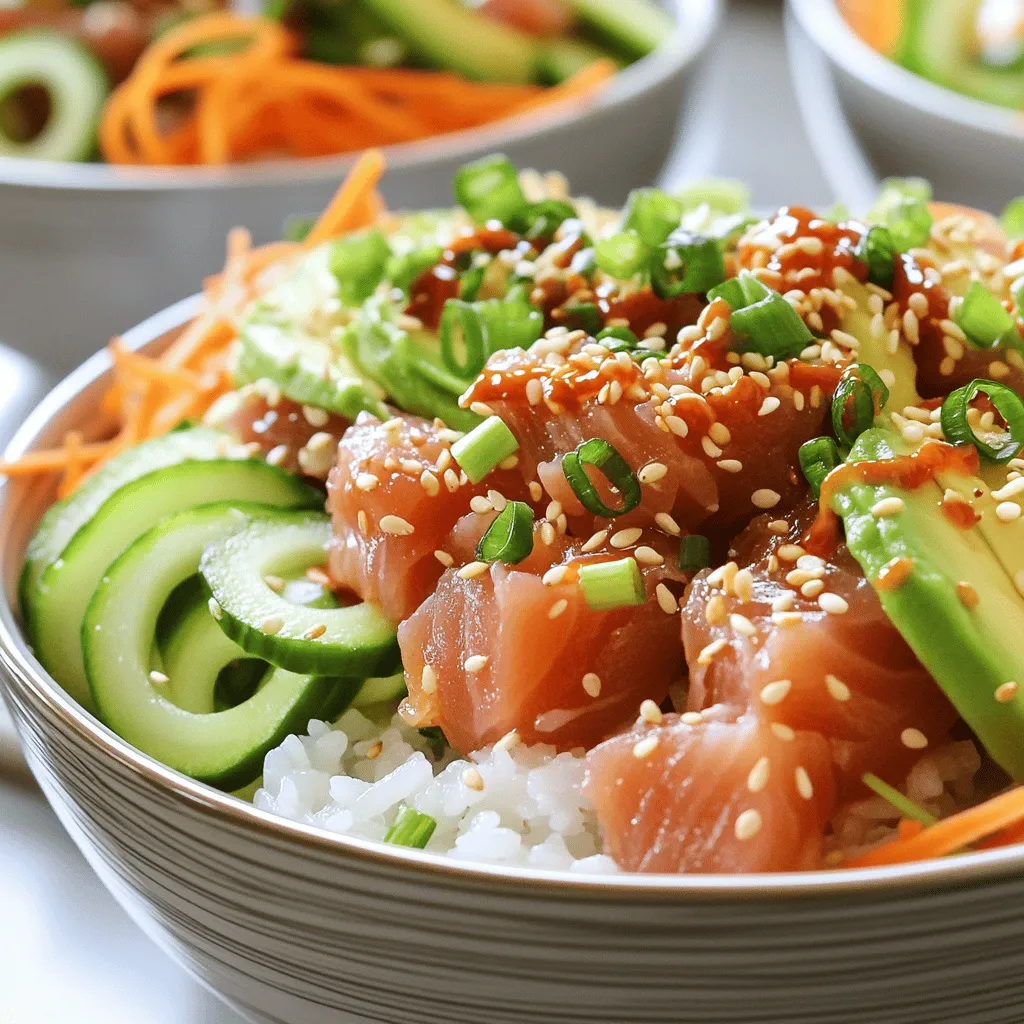 Spicy Tuna Sushi Bowls Flavorful and Easy Recipe