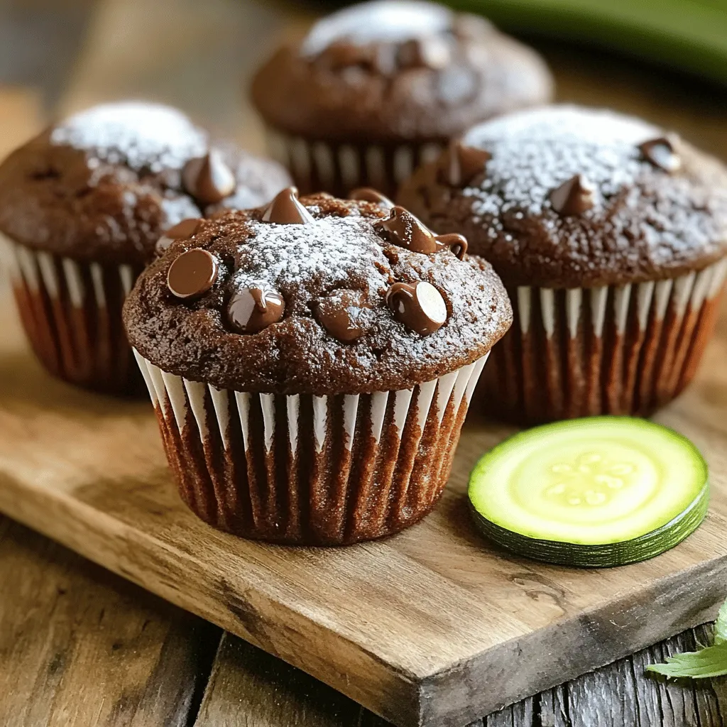 Chocolate Zucchini Muffins Nutritious and Delicious Treat