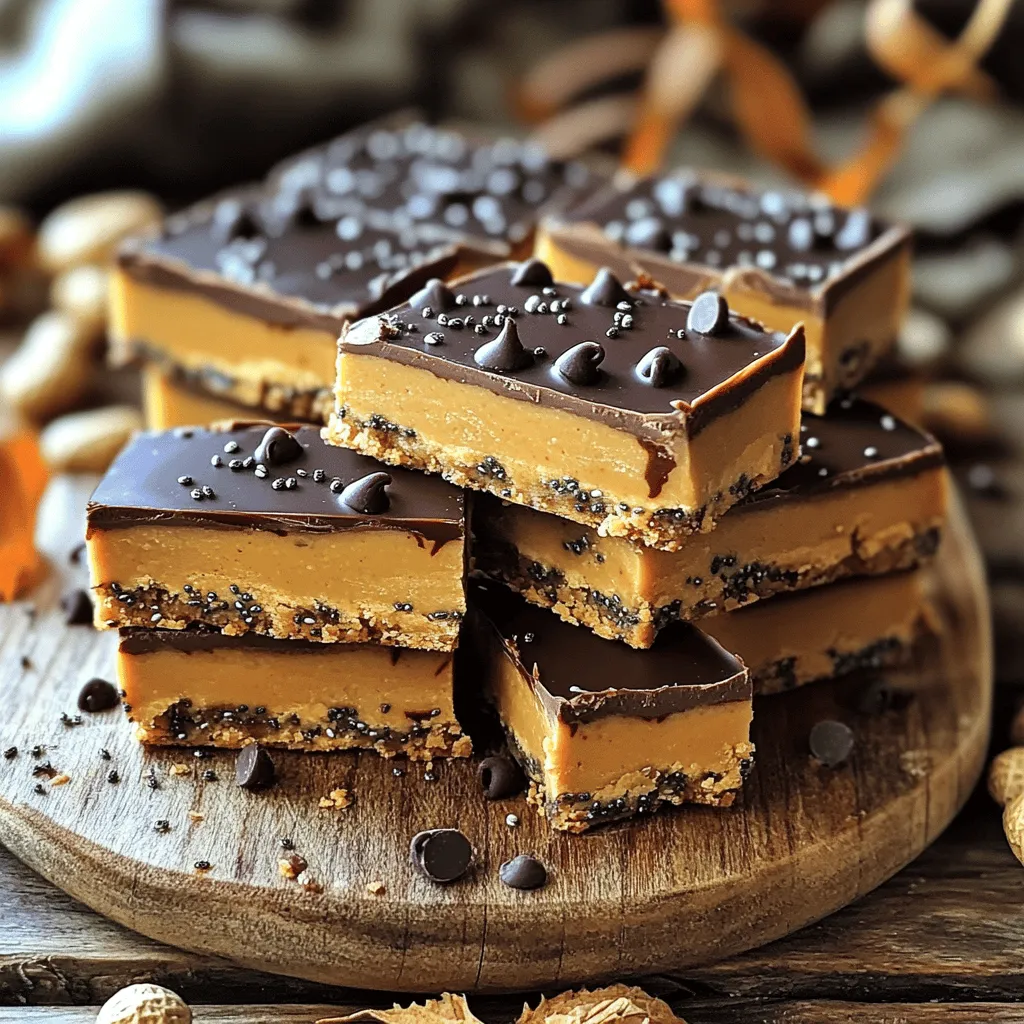 No Bake Peanut Butter Chocolate Bars Irresistible Treat