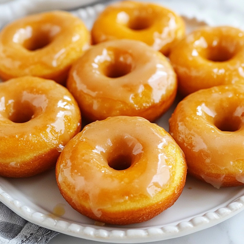 Maple Glazed Pumpkin Donuts Simple and Tasty Treat
