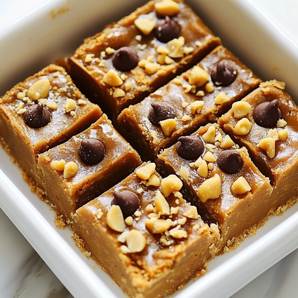 No-Bake Cookie Butter Bars Simple and Delicious Treat