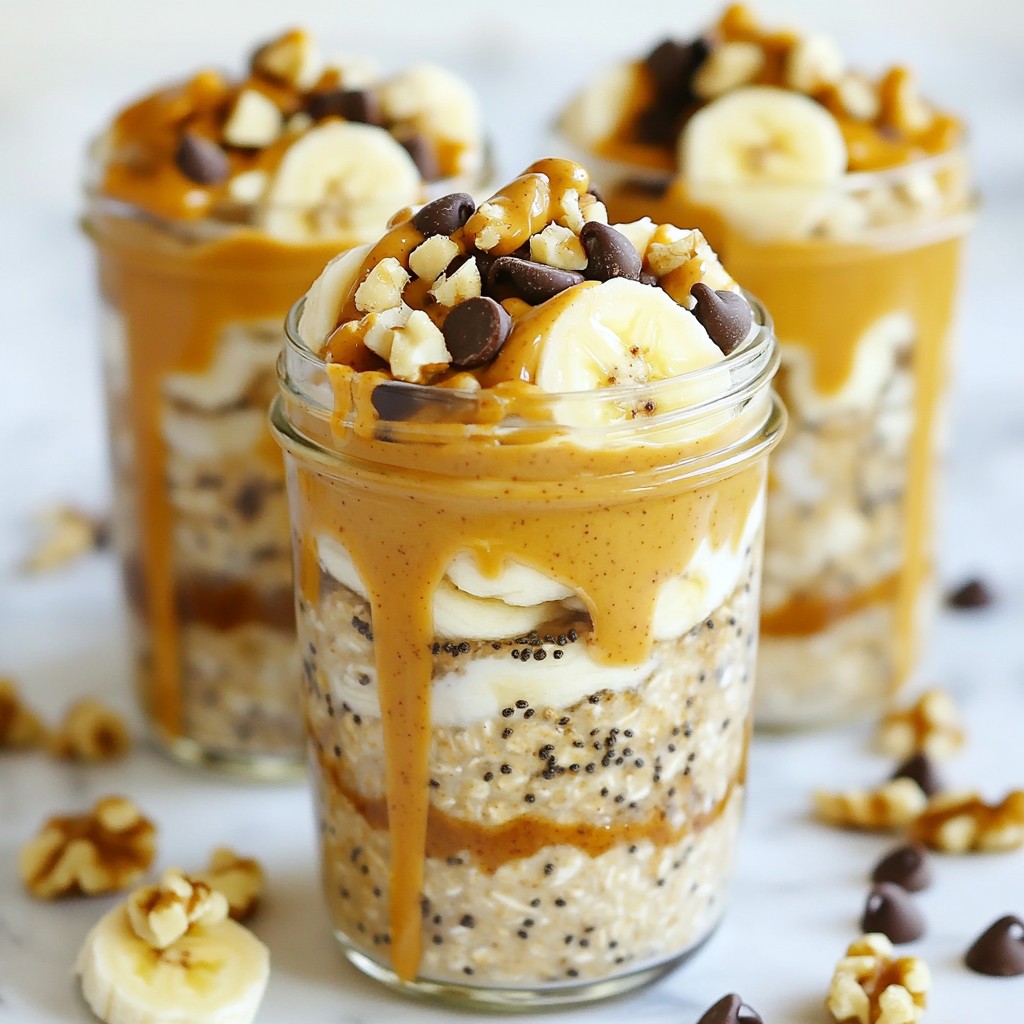 Chunky Monkey Overnight Oats Simple and Tasty Meal