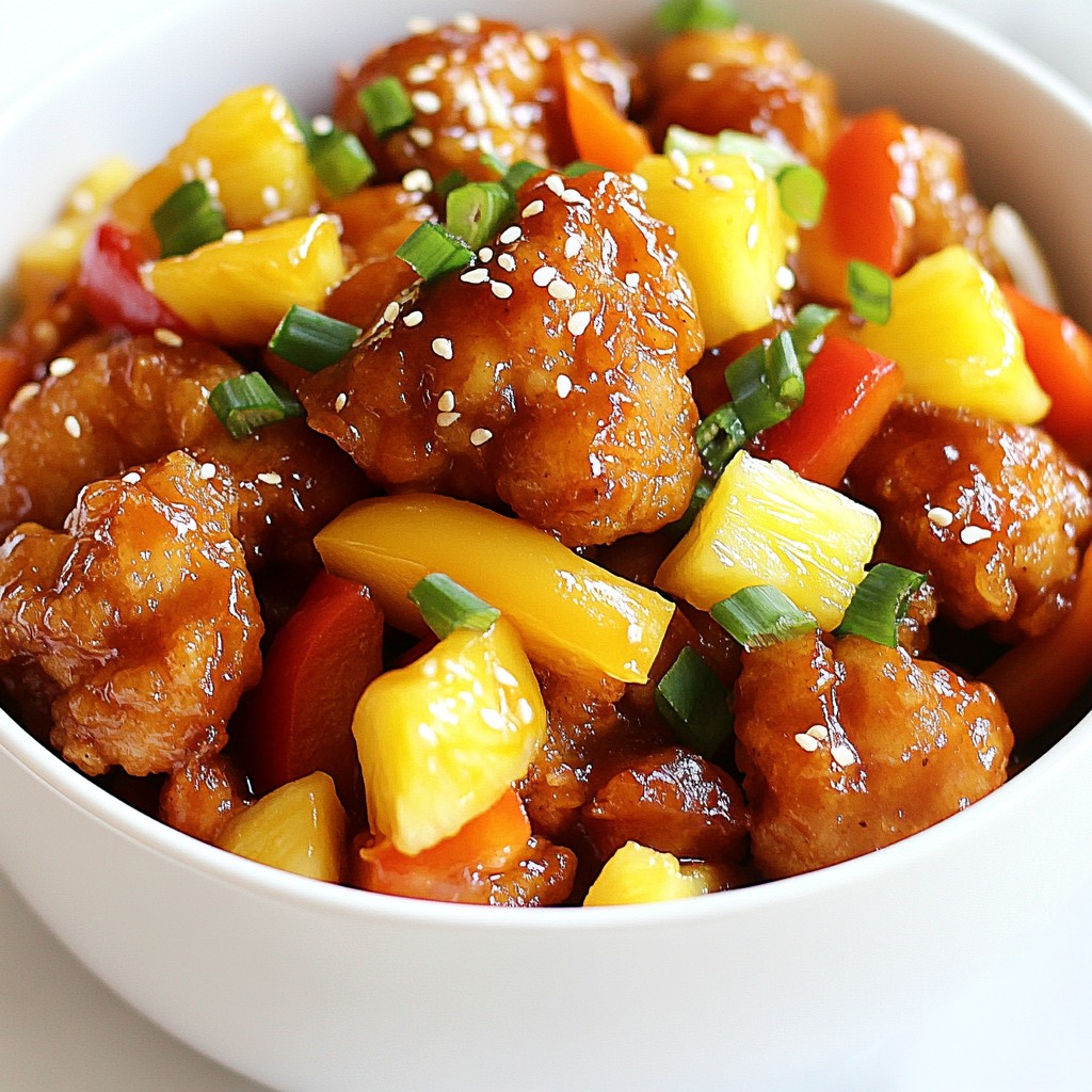 Sweet and Sour Chicken Flavorful and Easy Recipe