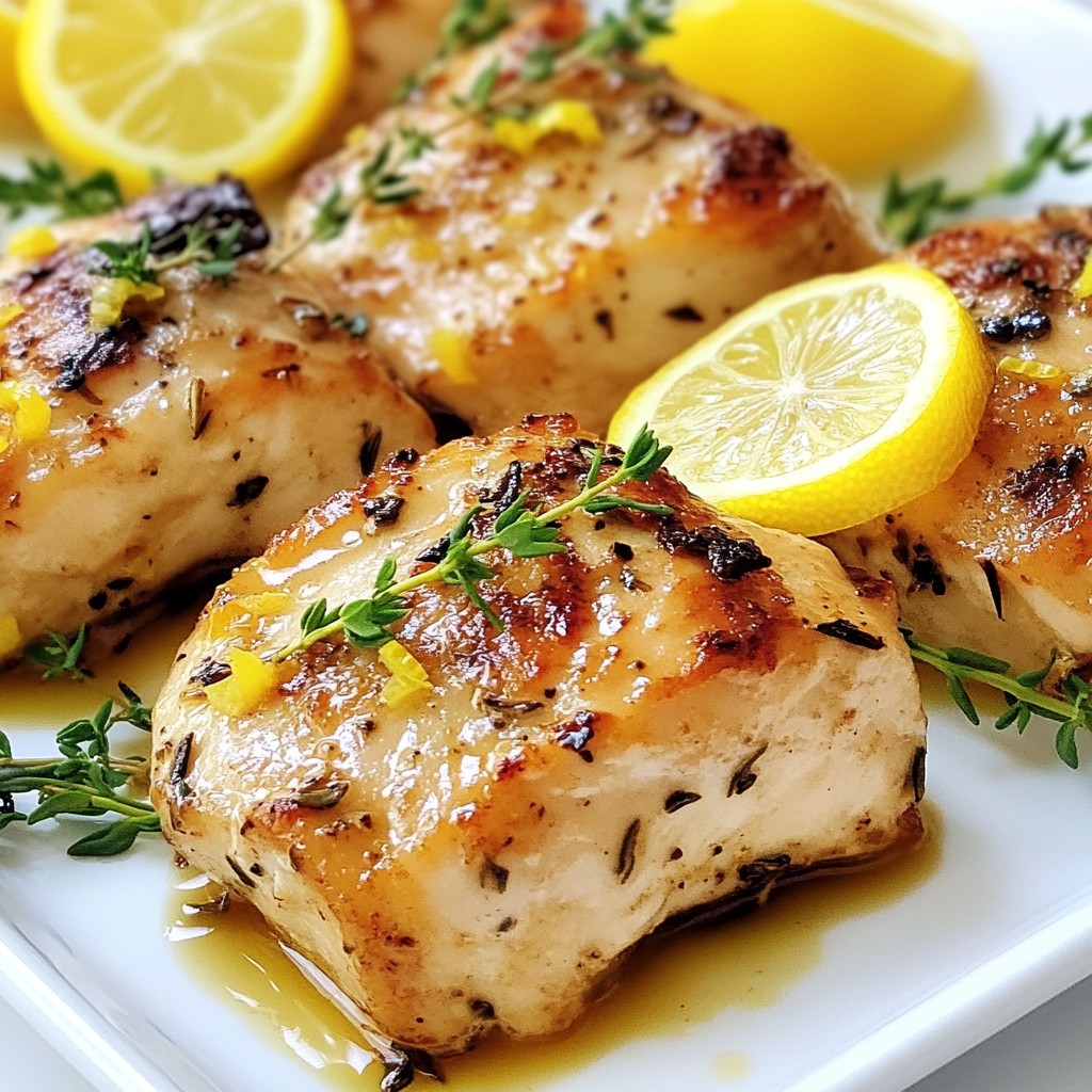 Greek Yogurt Lemon Chicken Marinade Flavor Boost