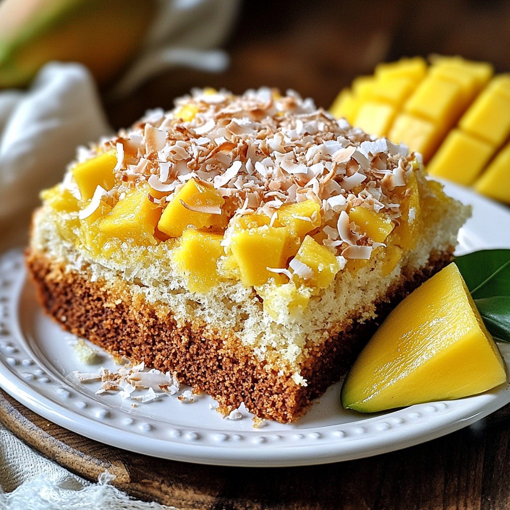Tropical Coconut Mango Bread Flavorful and Easy Recipe