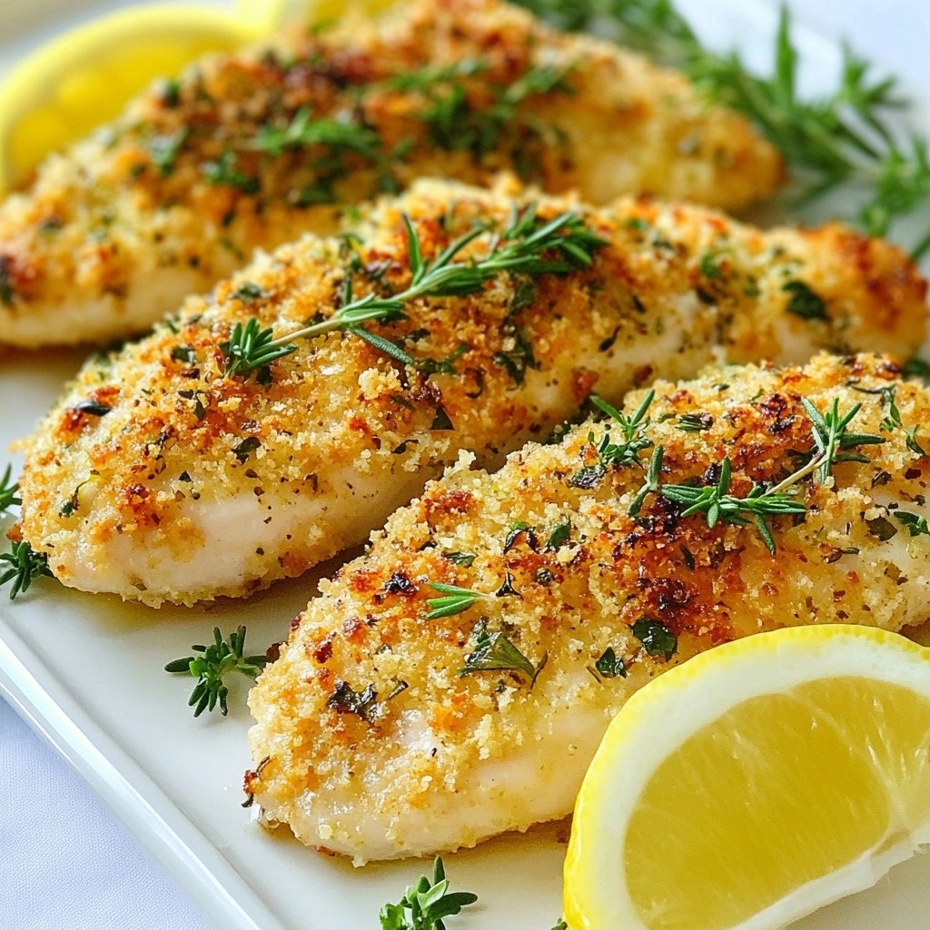 Seasonal Christmas Herb-Crusted Chicken Breast Delight