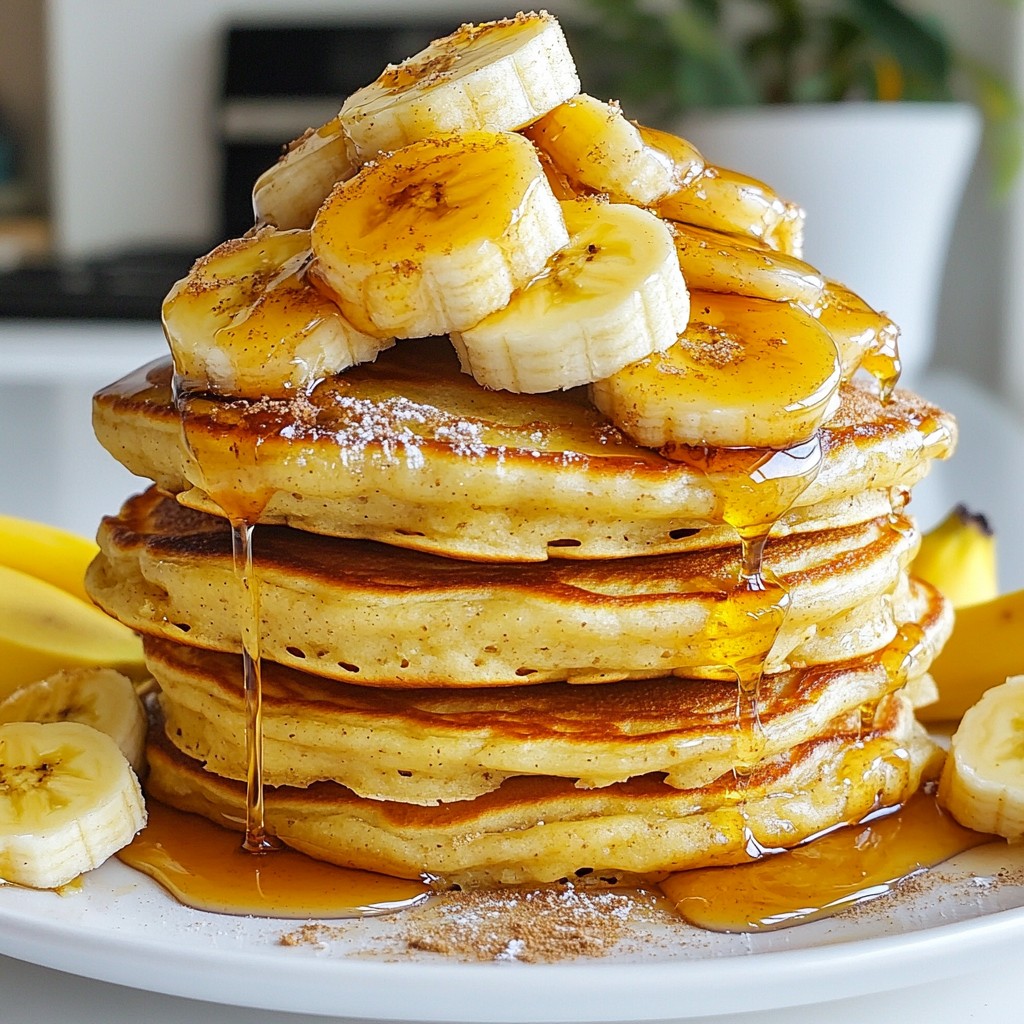 Caramelized Banana Pancakes Easy and Flavorful Recipe