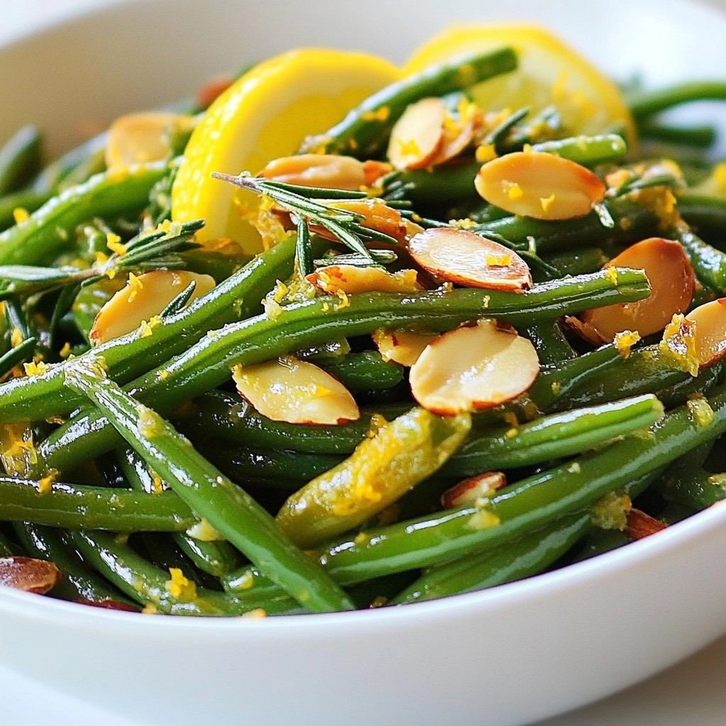 Savory Thanksgiving Herb-Butter Green Bean Delight