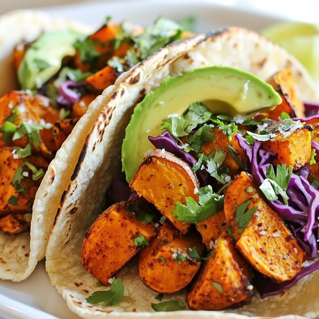 Chipotle Lime Sweet Potato Tacos Flavorful and Easy
