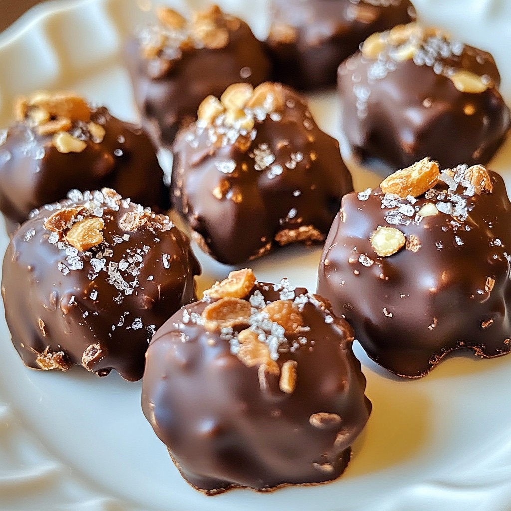 Chocolate Covered Almond Clusters Delightful Snack Idea