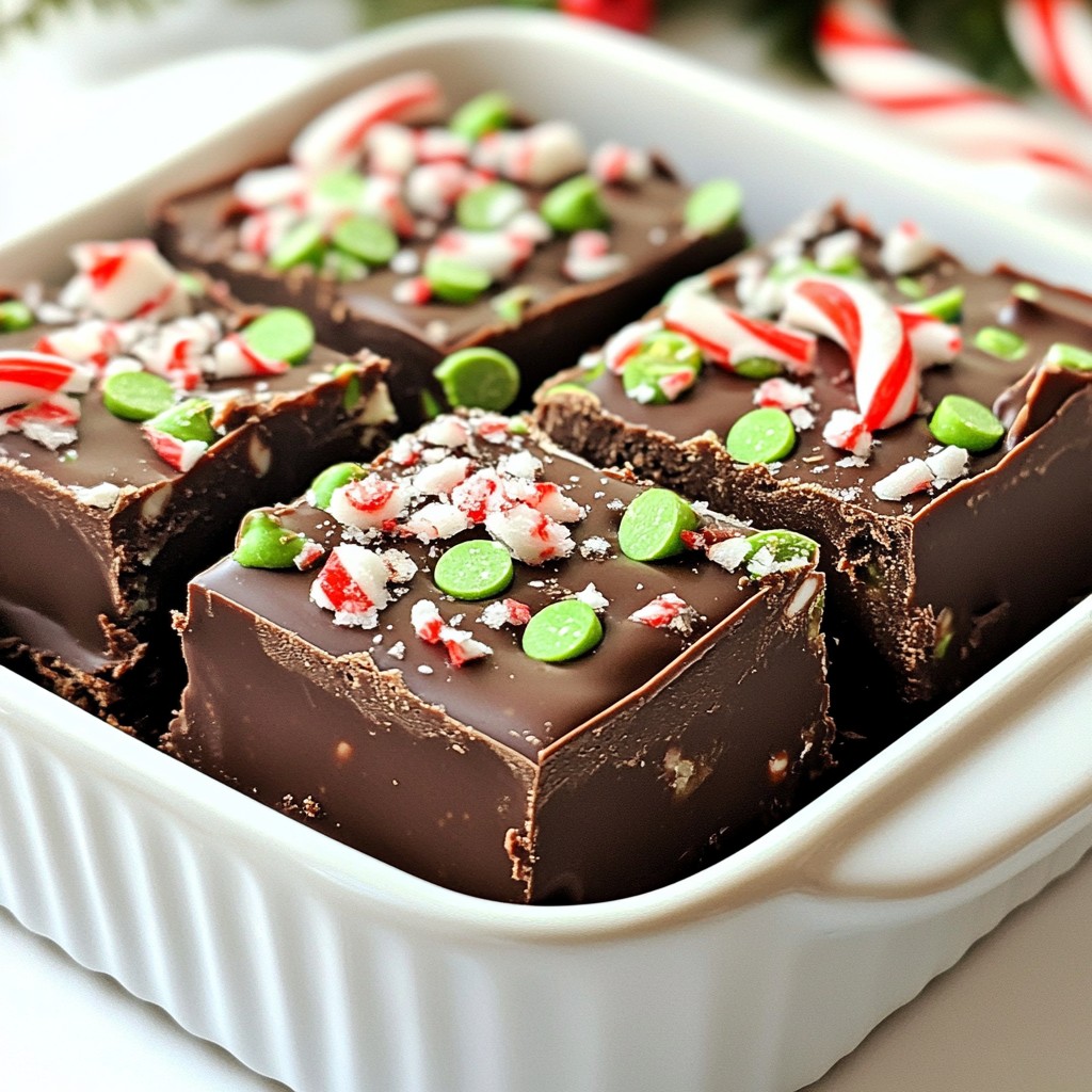Mint Chocolate Chip Fudge Irresistible Treat Recipe