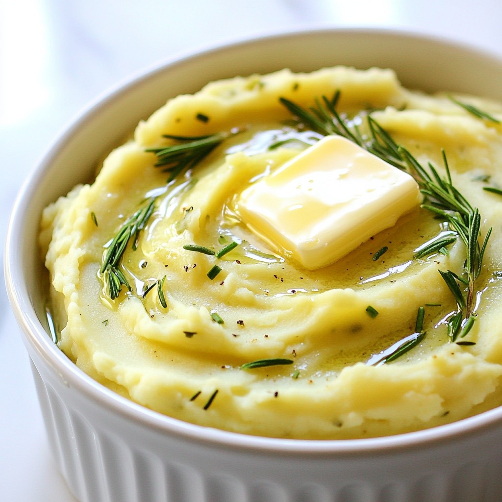 Savory Thanksgiving Herb Mashed Potatoes Recipe