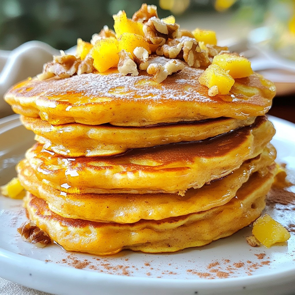 Fluffy Easter Carrot Cake Pancakes Delightful Treat
