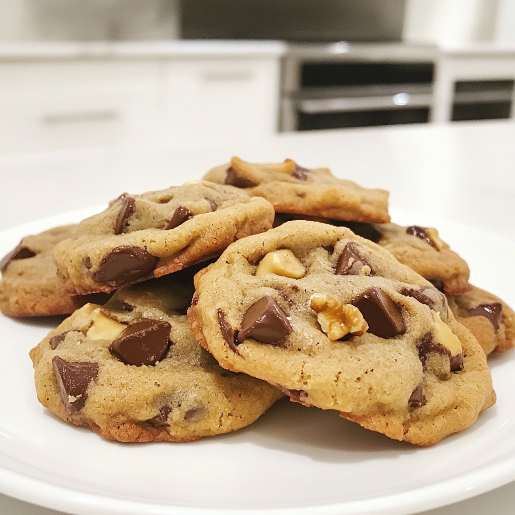 Tahini Chocolate Chip Cookies Delightful and Easy Treat