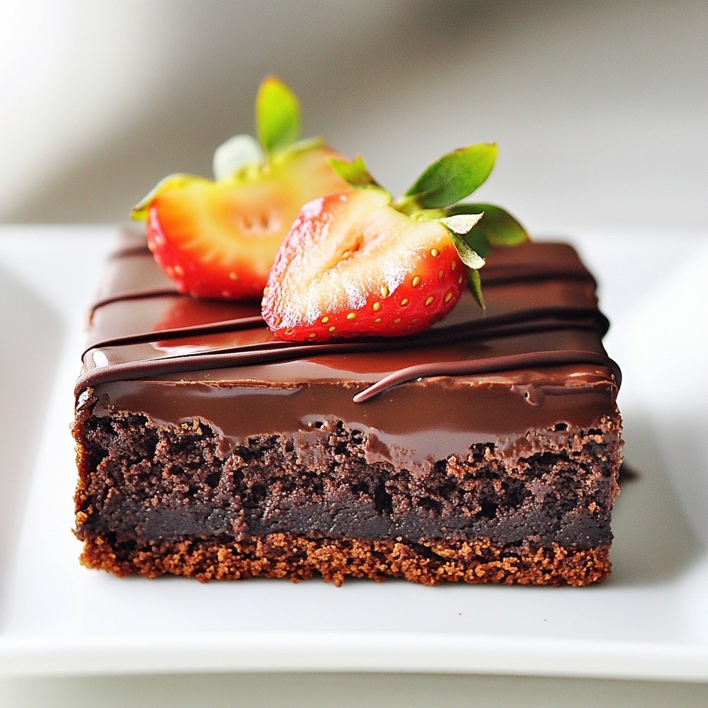 Chocolate Covered Strawberry Brownies Delightful Treat