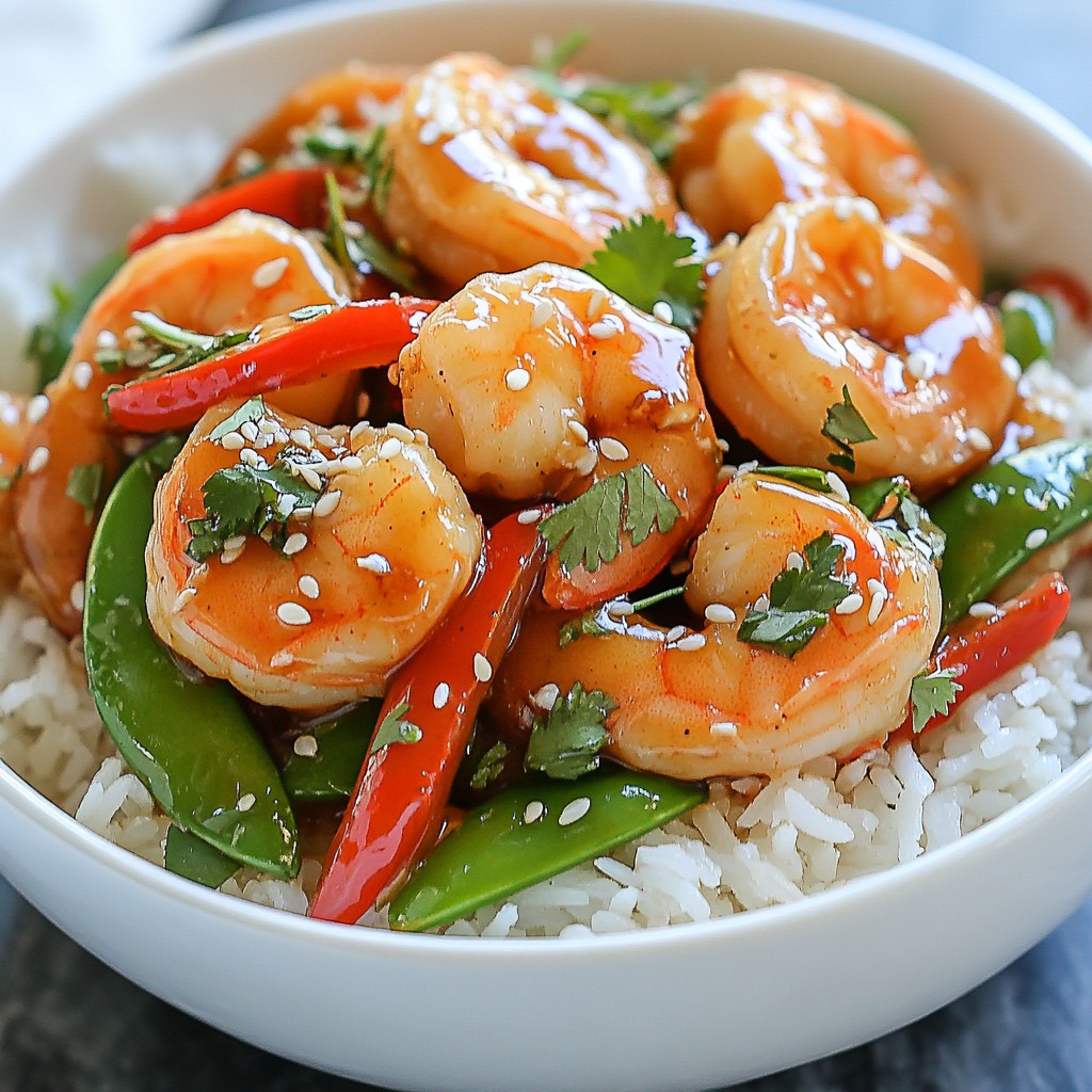 Honey Garlic Shrimp Stir Fry Flavorful and Easy Dish