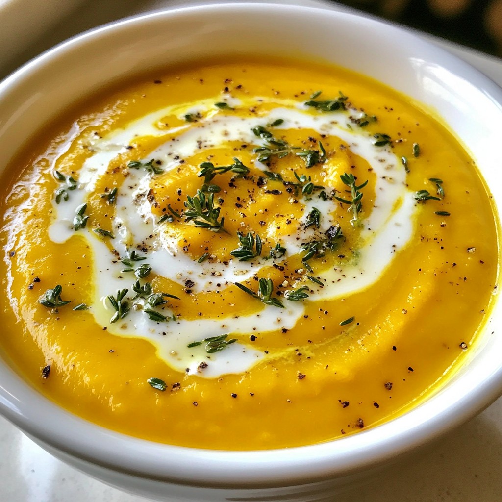 Creamy Roasted Garlic Pumpkin Soup Simple Delight