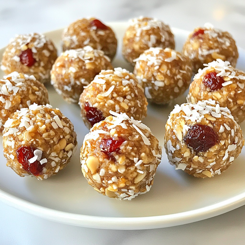 Cherry Almond Energy Bites Nutrient-Packed Treat