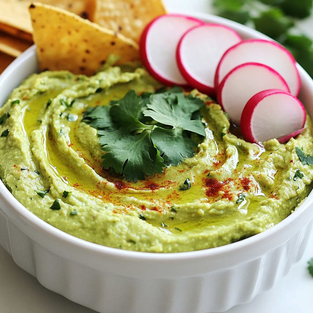 Spicy Avocado Hummus Flavorful and Easy Recipe