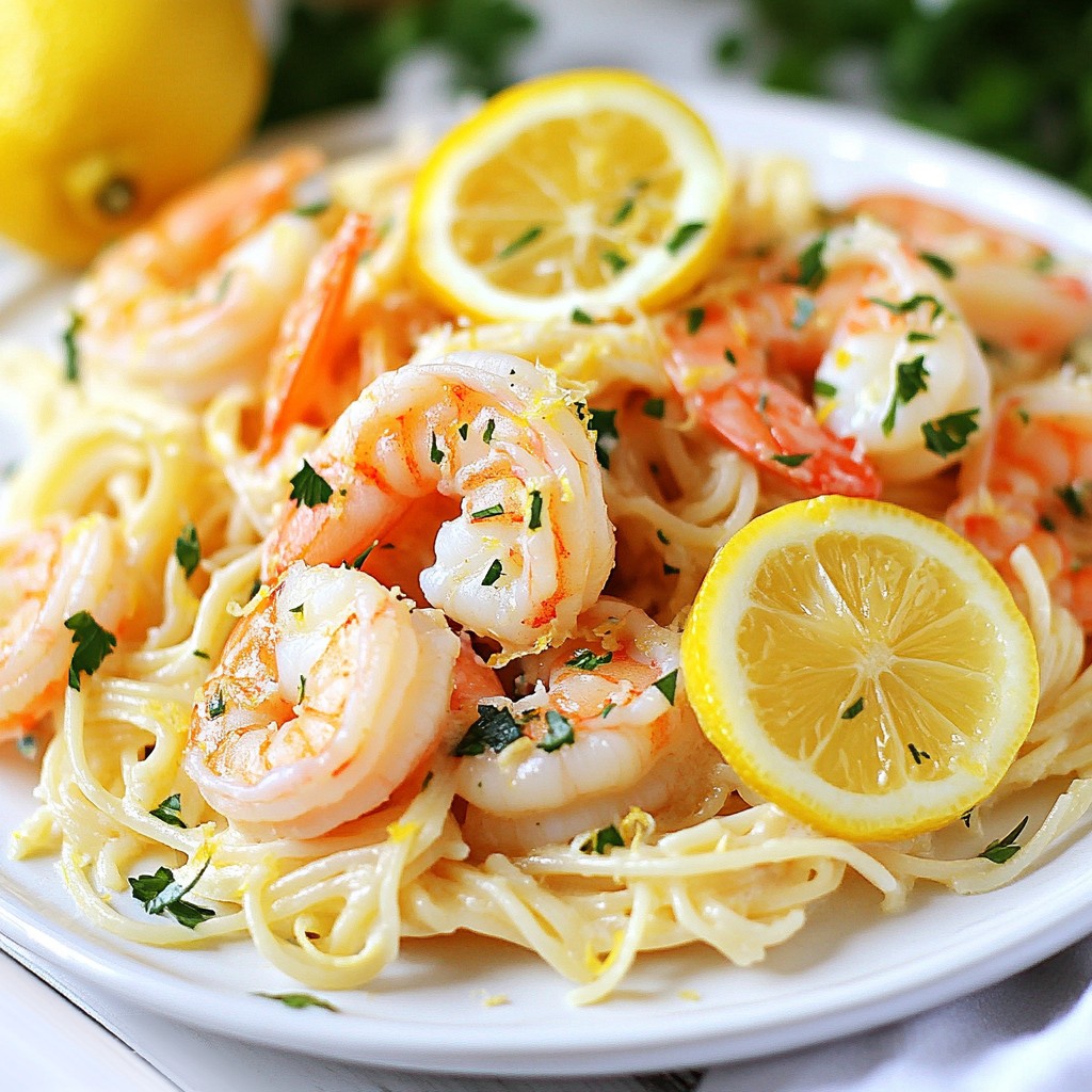 Lemon Garlic Shrimp Scampi Flavorful and Easy Recipe