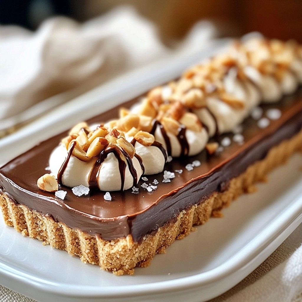 Creamy Holiday Chocolate Hazelnut Tart Delight