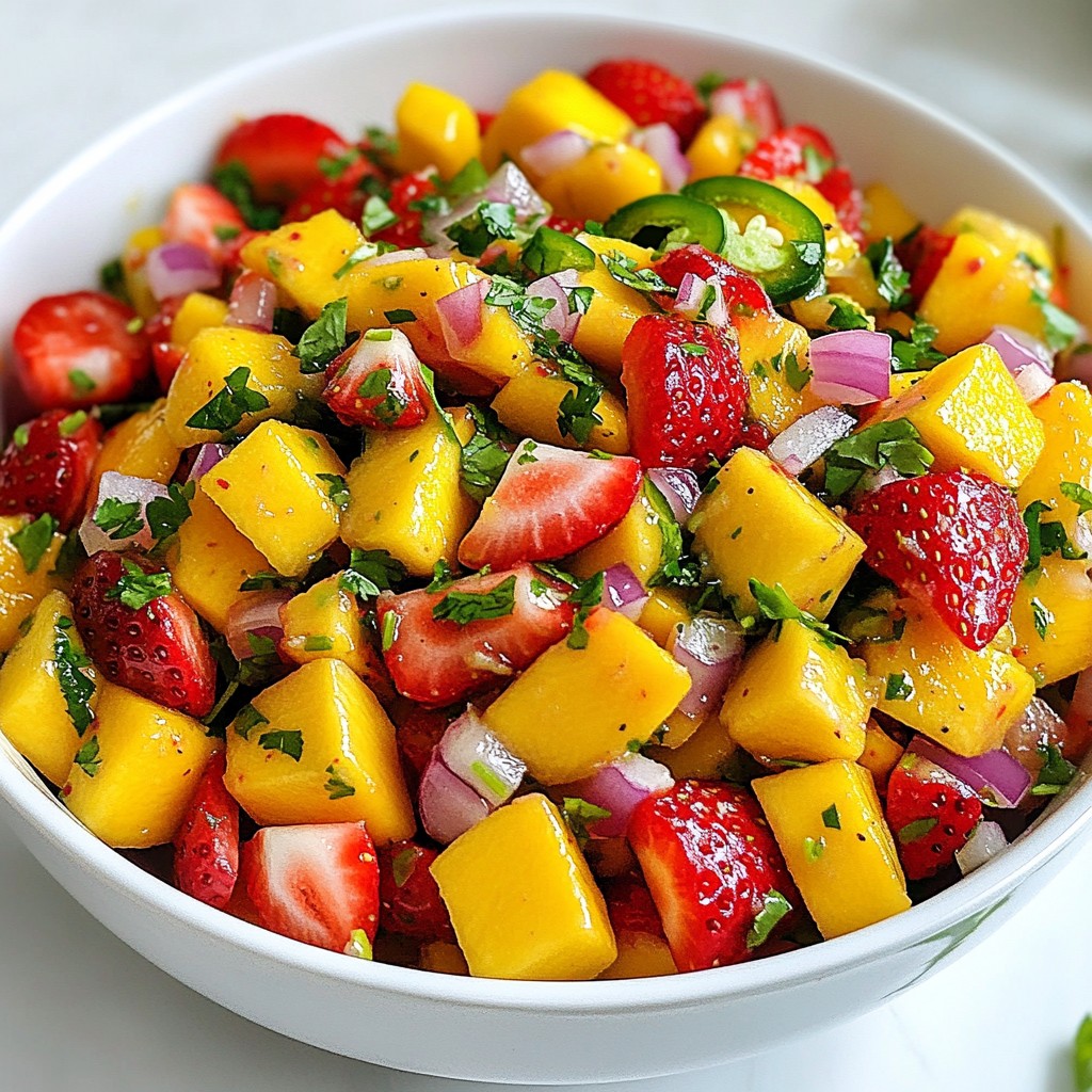 Strawberry Mango Salsa Fresh and Flavorful Recipe