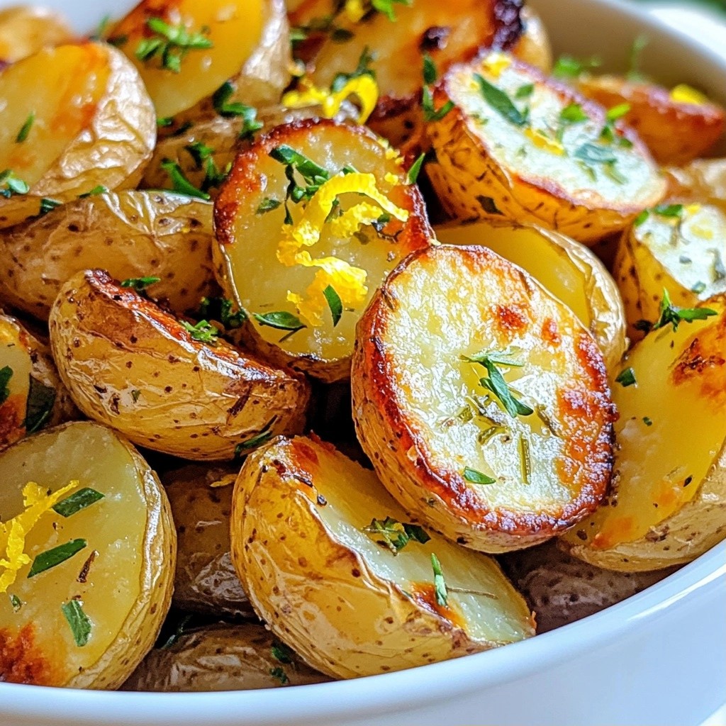 Festive Christmas Butter Herb Roasted Potatoes Delight