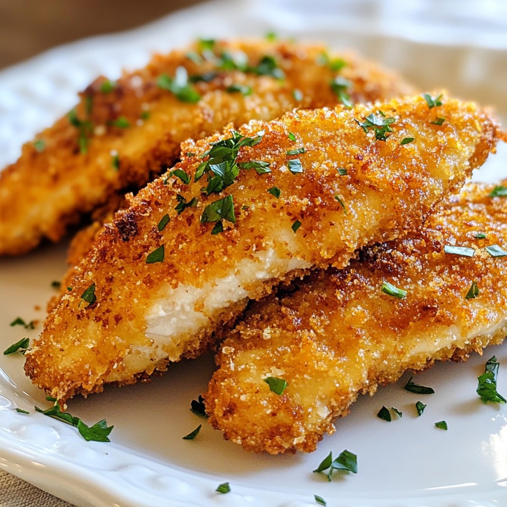 Crispy Christmas Herb-Crusted Chicken Tenders Delight