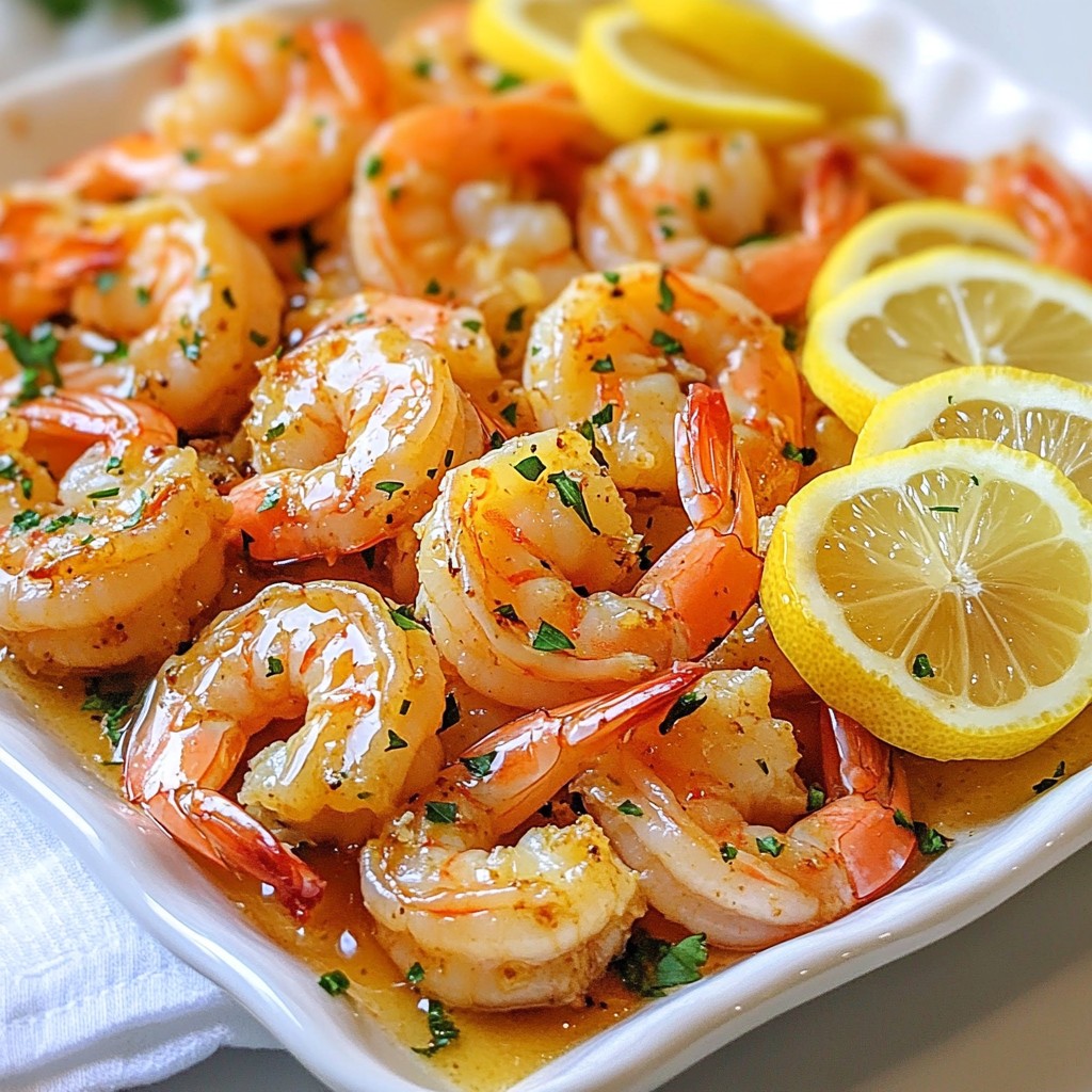Honey Lemon Garlic Shrimp Flavorful and Easy Dish