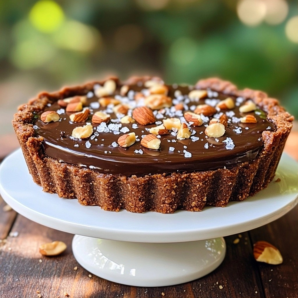 Decadent Holiday Chocolate Nut Butter Tart Delight