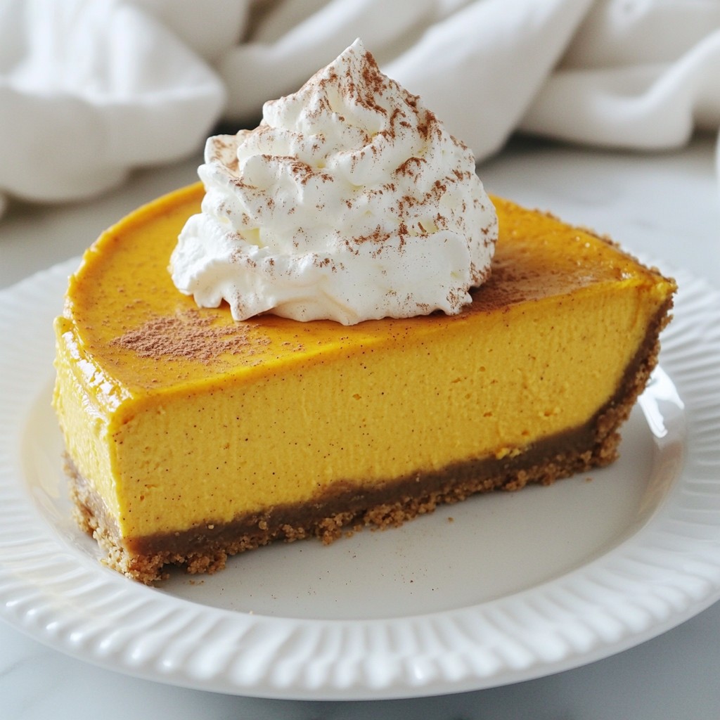 Velvety Holiday Pumpkin Spice Cheesecake Delight