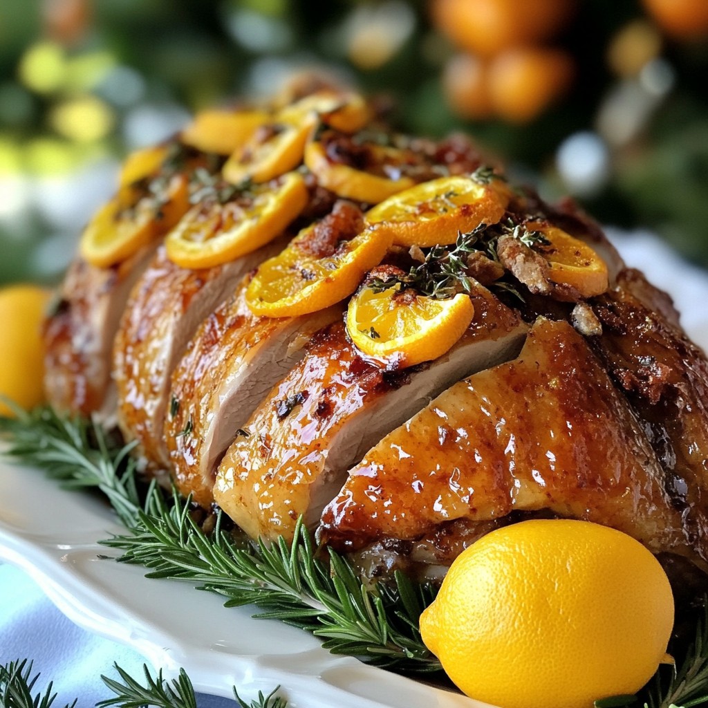 Juicy Christmas Balsamic Herb Roasted Duck Delight