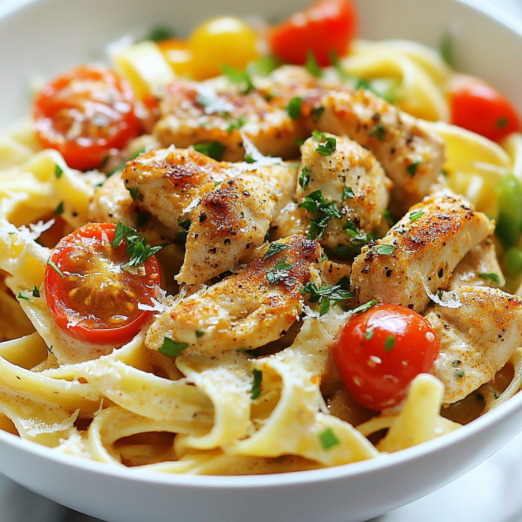Creamy Cajun Chicken Pasta Flavorful Dinner Delight