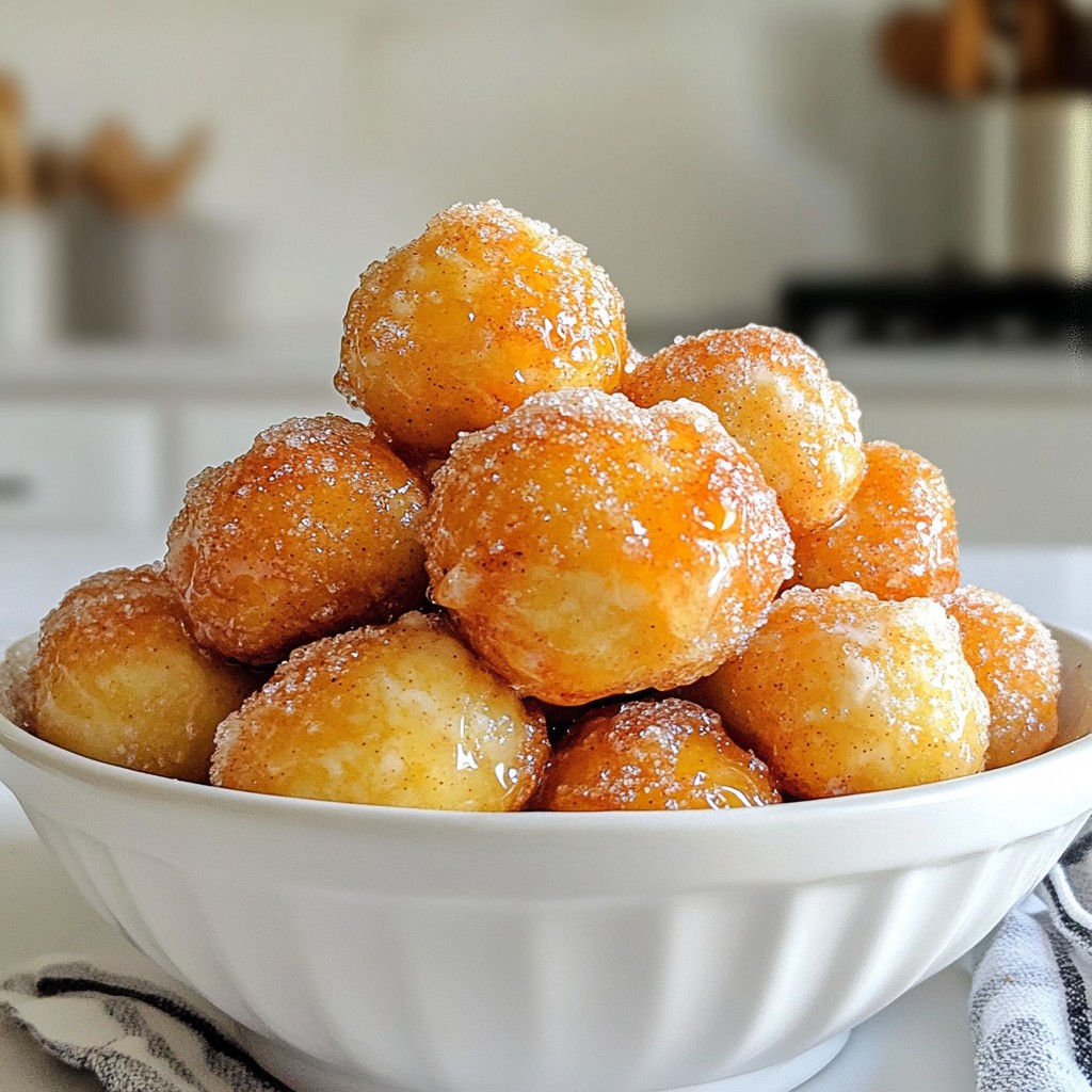 Cinnamon Sugar Pretzel Bites Tasty and Easy Recipe