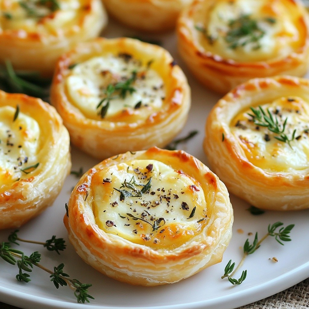 Crispy Holiday Garlic Herb Mini Tartlets Recipe