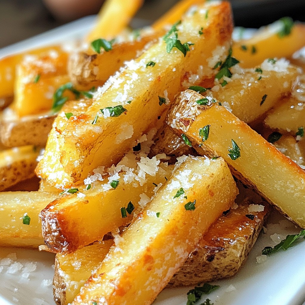 Parmesan Truffle Fries Irresistible Flavor Upgrade