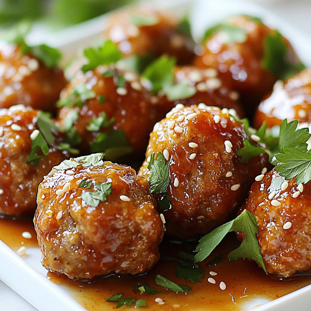 Sriracha Honey Meatballs Bold and Flavorful Recipe