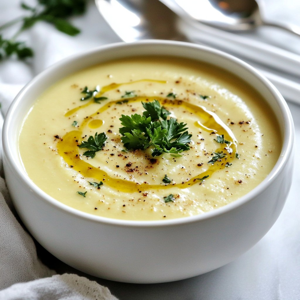 Creamy Roasted Cauliflower Soup Easy and Nutritious