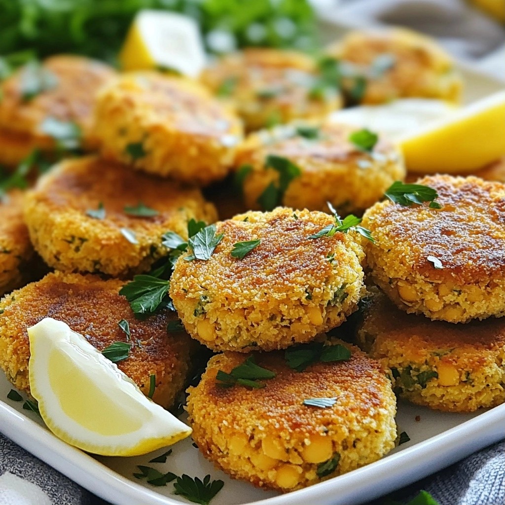 Crunchy Holiday Herb-Crusted Chickpea Croquettes Recipe