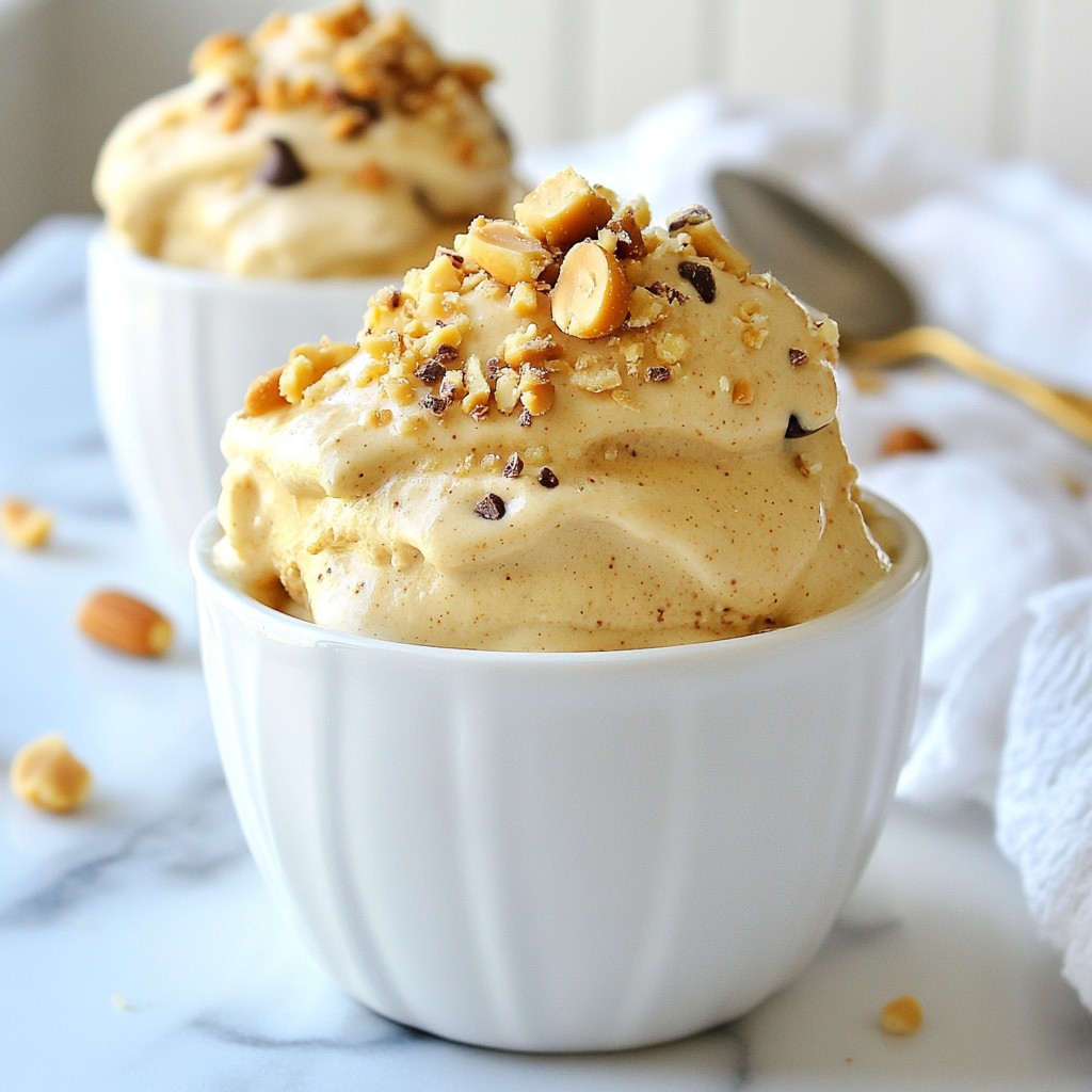 Peanut Butter Banana Nice Cream Creamy Frozen Treat