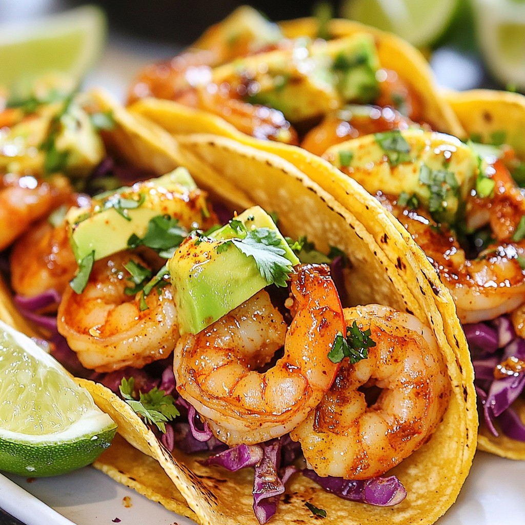Sweet Chili Shrimp Tacos Flavorful and Quick Meal