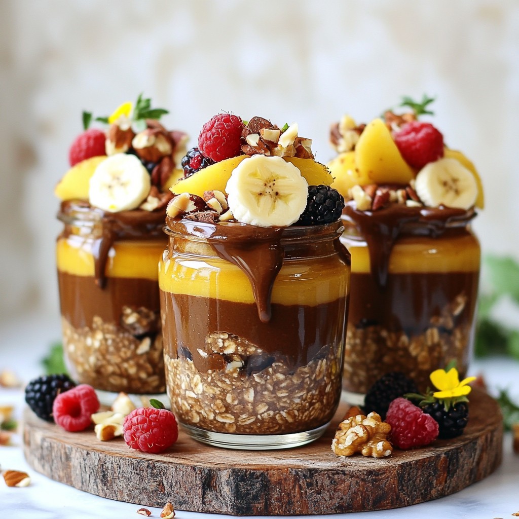 Overnight Chocolate Oats Delicious and Easy Recipe