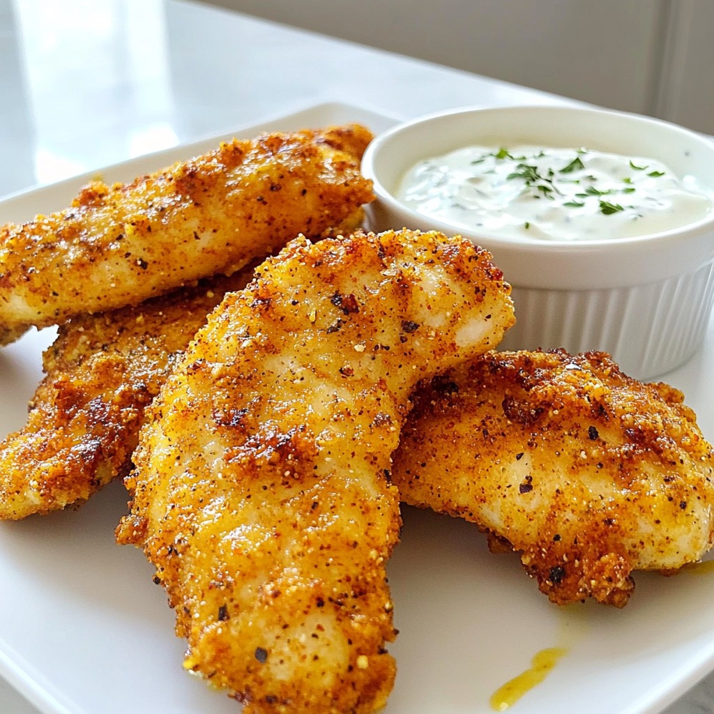 Spicy Cajun Chicken Tenders Tasty and Easy Recipe