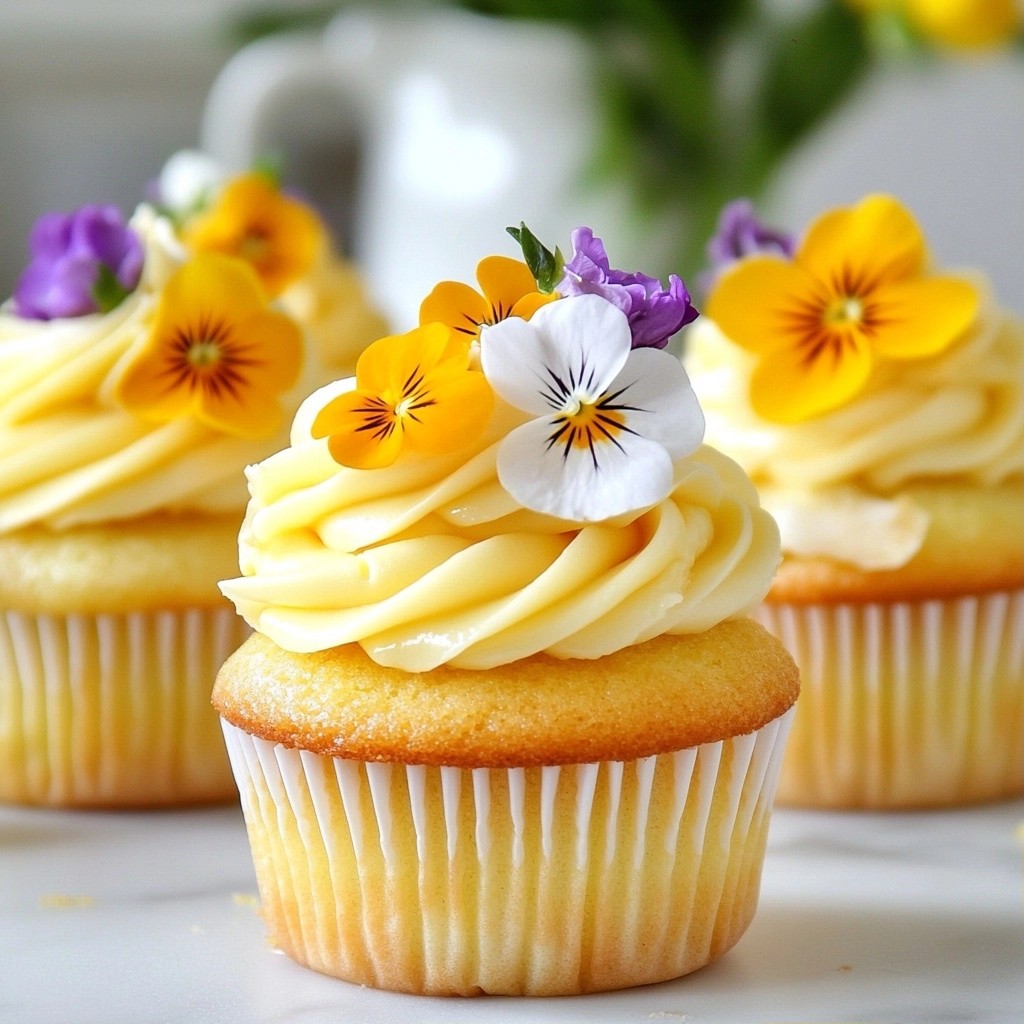 Fluffy Easter Orange Blossom Cupcakes Delight Recipe