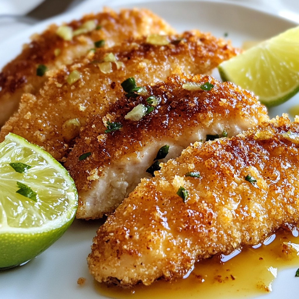 Honey Lime Chicken Tenders Flavorful and Simple Recipe