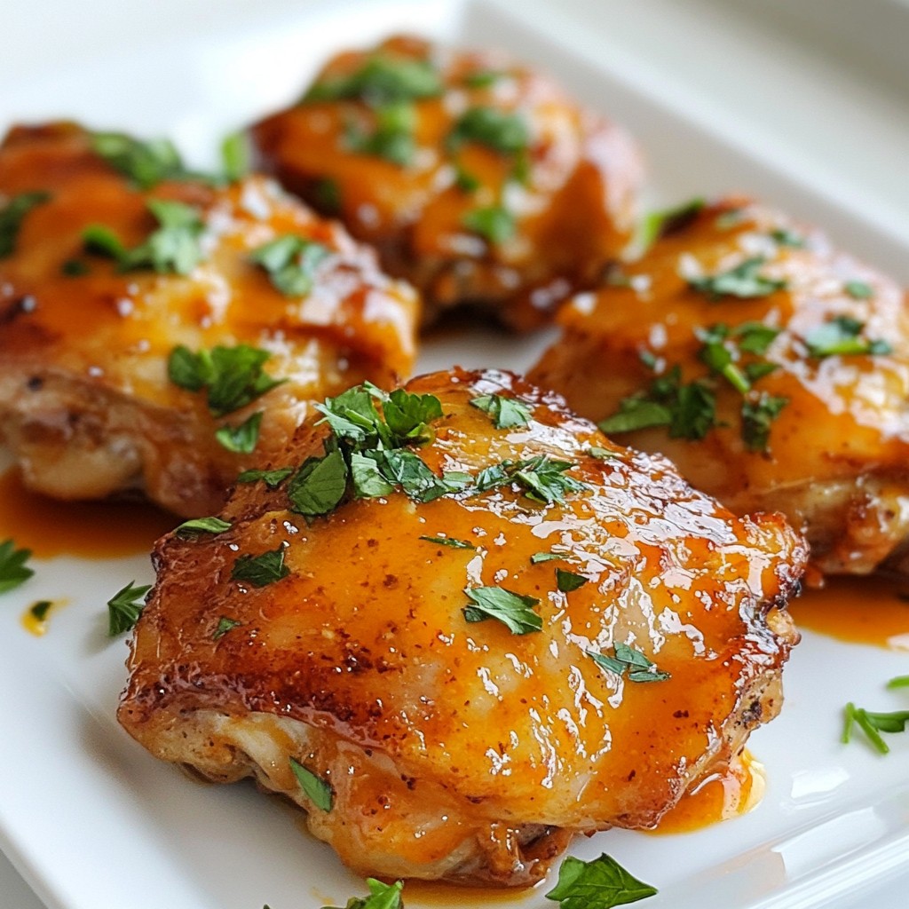 Buffalo Ranch Chicken Thighs Bold Flavor Recipe
