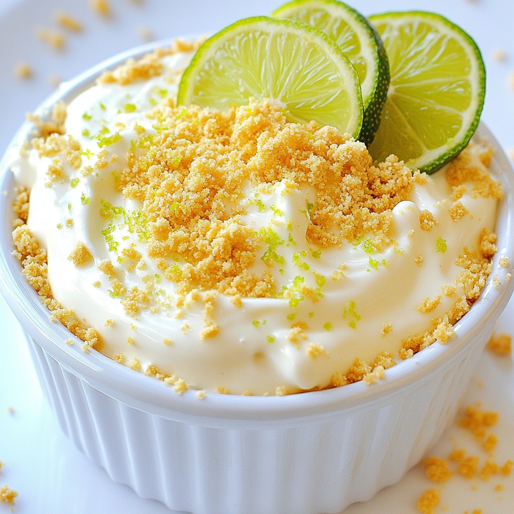 Key Lime Pie Dip Quick and Tasty Dessert Snack