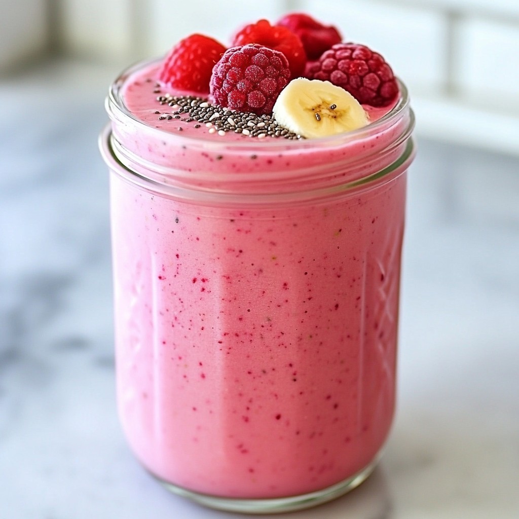 Berry Spinach Protein Smoothie Nourishing and Tasty