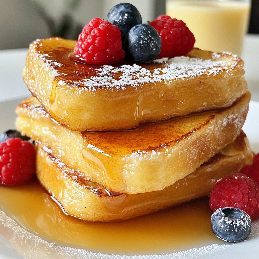 Classic Cinnamon French Toast Irresistible Breakfast Delight