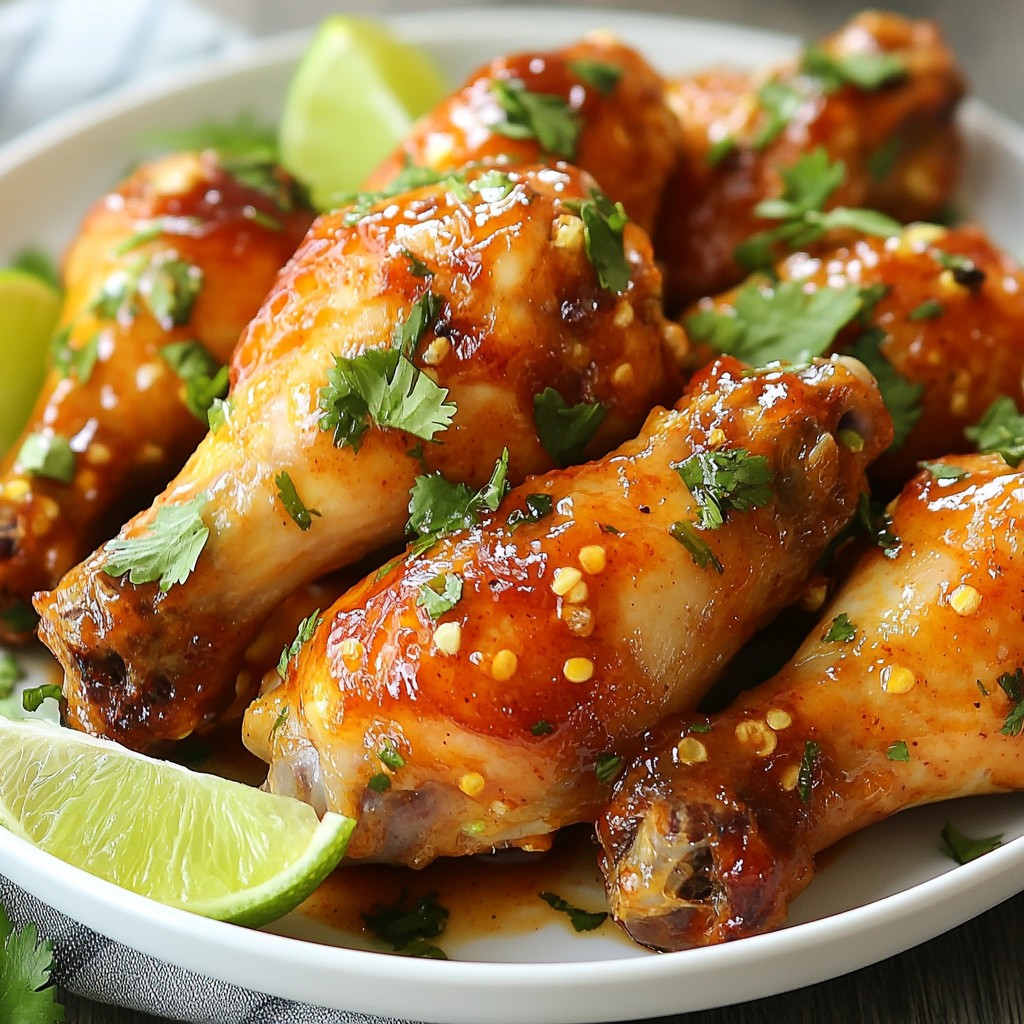 Sweet Chili Lime Drumsticks Flavorful and Easy Recipe